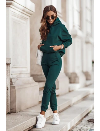 Dámská tepláková souprava Bibi D8 tmavě zelená - IVON Dámská tepláková souprava Bibi D8 tmavě zelená - IVON