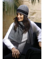 Dámská čepice Katalonia černo-bílá - Kamea Dámská čepice Katalonia černo-bílá - Kamea