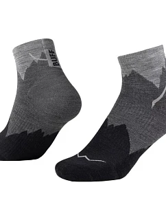 BUFF Merino Lightweight Quarter Socks 137792999 Černé 36–38