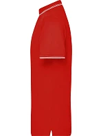Daiber JN 986 Pánské piqué polo 02.0986 tomato/white Daiber JN 986 Pánské piqué polo 02.0986 tomato/white