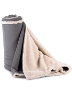 K-up KP 431 Fleecová deka Sherpa 20.0431 steel grey K-up KP 431 Fleecová deka Sherpa 20.0431 steel grey