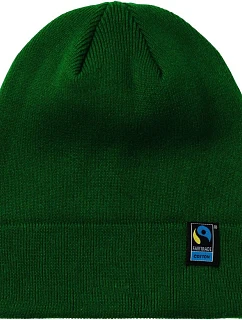 Neutral O 93055 Pletená bio fairtrade čepice 77.9355 bottle green