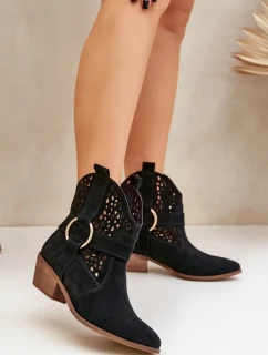 Boty na podpatku  model 206789 Step in style