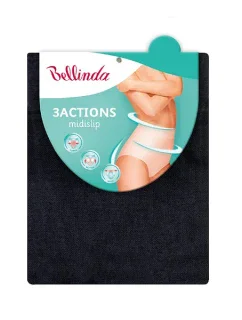 Formující kalhotky 3ACTIONS MIDISLIP - BELLINDA - černá