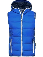 Daiber JN 1075 Dámská vesta "Maritim" 02.1075 nautic blue/white