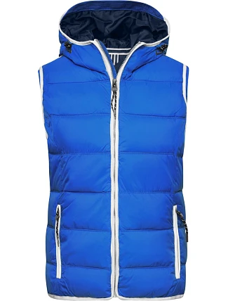 Daiber JN 1075 Dámská vesta "Maritim" 02.1075 nautic blue/white