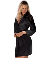 Dámský župan Marion black - DKAREN Dámský župan Marion black - DKAREN