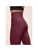 Dámské tréninkové legíny CASALL Graphic High Waist Tights, barva vínová