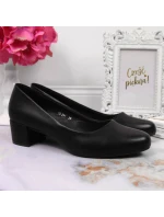 Černé lodičky na klínku W Sergio Leone