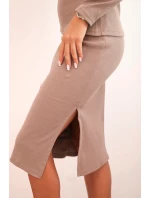 Dámský komplet bavlněný pruhovaný top a tužková sukně fango Dámský komplet bavlněný pruhovaný top a tužková sukně fango