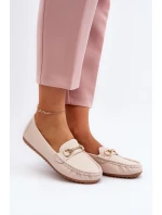 Dámské nazouvací mokasíny se třpytivým zdobením Béžove This Moment Dámské nazouvací mokasíny se třpytivým zdobením Béžove This Moment