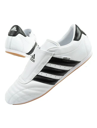 Adidas dámská sportovní obuv Taekwondo white slip-on leather dámské