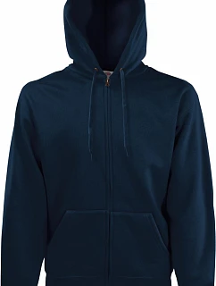 Fruit of the Loom Classic Hooded Sweat Jacket Mikina s kapucí 16.2062 deep navy