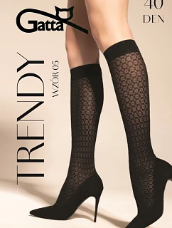 TRENDYLINE KNEE SOCKS 40 - 05 Dámské podkolenky