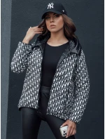 Dámská oboustranná přechodná bunda JIMA černá FashionStreet TY4506