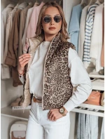 Dámská krátká oboustranná vesta CHIPUFF camel FashionStreet TY4825
