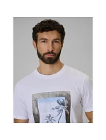 Pánské tričko s potiskem 4F 4FWSS26TTSHM3034-10S Pánské tričko s potiskem 4F 4FWSS26TTSHM3034-10S