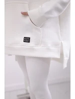 Bavlněná souprava, zateplená mikina + legíny ecru Bavlněná souprava, zateplená mikina + legíny ecru