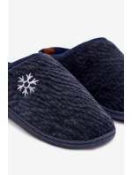 Pánské domácí pantofle tmavě modré Darline