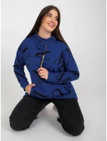 Mikina RV BL 7268 1.92 tmavě modrá