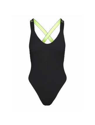 Dámské jednodílné plavky UW0UW04493-BDS - Tommy Hilfiger