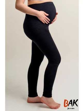 Těhotenské legíny Mama LC05-Black Těhotenské legíny Mama LC05-Black