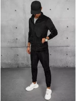 Pánská černá mikina FashionStreet BX5538