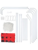 Branka se sítí a zaměřovacím panelem Nils BR240P 2v1 240x150cm 10-10-821 Branka se sítí a zaměřovacím panelem Nils BR240P 2v1 240x150cm 10-10-821