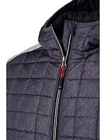 Daiber JN 772 Pánská pletená hybridní bunda 02.0772 kiwi melange/anthracite melange