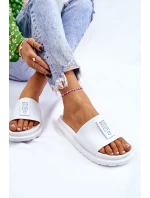 Dámské pantofle Big Star LL274428 Bílé Dámské pantofle Big Star LL274428 Bílé