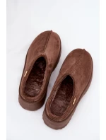 Dámské sněhule nízké na platformě hnědé Yrenna Dámské sněhule nízké na platformě hnědé Yrenna