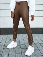 Dámské voskované kalhoty BRIAL camel FashionStreet UY2151