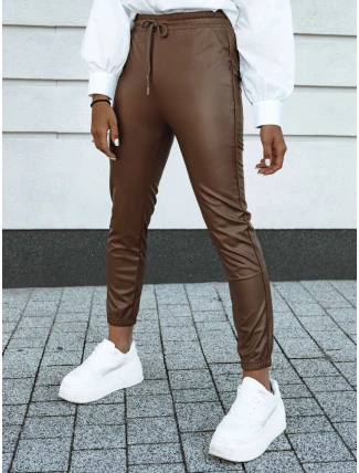 Dámské voskované kalhoty BRIAL camel FashionStreet UY2151 Dámské voskované kalhoty BRIAL camel FashionStreet UY2151