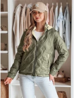 Dámská oboustranná přechodná bunda SYLVIAN zelená FashionStreet TY4860