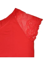 Dámské pyžamo De Lafense 625 Dagmara kr/r S-2XL