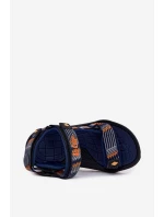 Dětské sandály Lee Cooper LCW-25-34-3571K tmavě modré