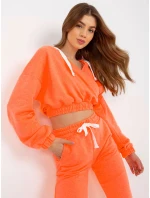 Dámská tepláková souprava EM KMPL 747.06P Neon oranžová - FPrice Dámská tepláková souprava EM KMPL 747.06P Neon oranžová - FPrice