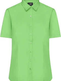 Daiber JN 679 Popelínová halenka s krátkým rukávem 02.0679 lime green