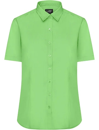 Daiber JN 679 Popelínová halenka s krátkým rukávem 02.0679 lime green Daiber JN 679 Popelínová halenka s krátkým rukávem 02.0679 lime green