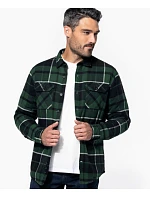 Kariban K 579 Flanelová košile s sherpa fleecovou podšívkou 20.K579 camel/black