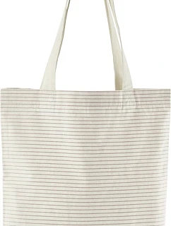 Westford Mill W 251 Nákupní taška pruhovaná z bio bavlny 50.0251 red stripe