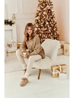 Dámské zimní boty s kožešinou v béžové barvě Cresandi Dámské zimní boty s kožešinou v béžové barvě Cresandi