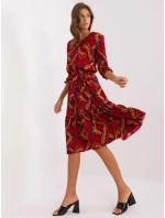 LK SK 507496 šaty.27P kaštanová