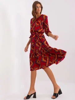 LK SK 507496 šaty.27P kaštanová