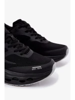 Pánské sportovní boty na platformě Big Star – černé Pánské sportovní boty na platformě Big Star – černé