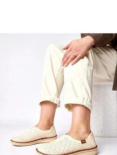 Polobotky 60770-2 Kang you béžové  Solea