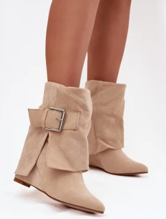 Boty na podpatku  model 217186 Step in style