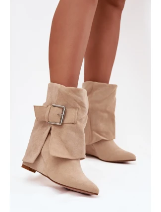 Boty na podpatku  model 217186 Step in style