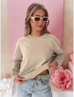 Dámská halenka one size butter LUMIVIA cappuccion FashionStreet BY1374 Dámská halenka one size butter LUMIVIA cappuccion FashionStreet BY1374