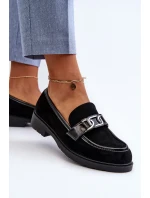 Dámské semišové mokasíny S.Barski HY350A Dámské semišové mokasíny S.Barski HY350A